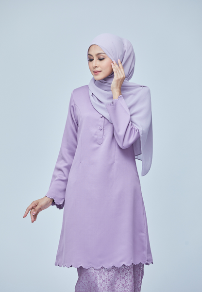 Sumayya Kurung Riau | Dusty Purple