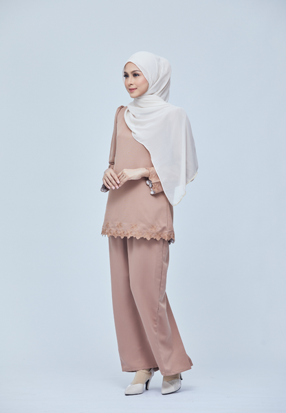 Nadiya Kurung Kedah | Brown