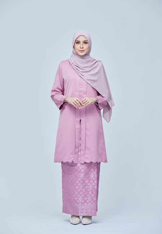 Nadine Kebaya Riau | Dusty Pink