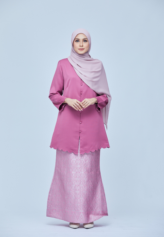 Gahara Kebaya Riau | Dusty Pink