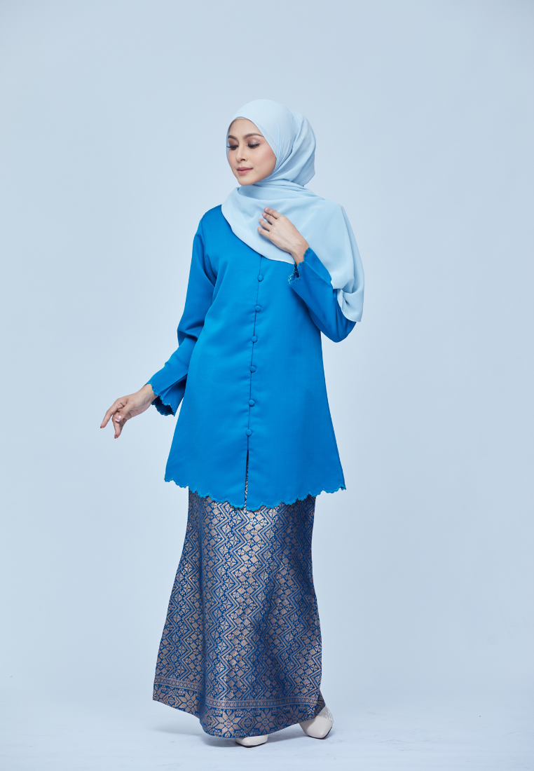 Gahara Kebaya Riau | Sky Blue