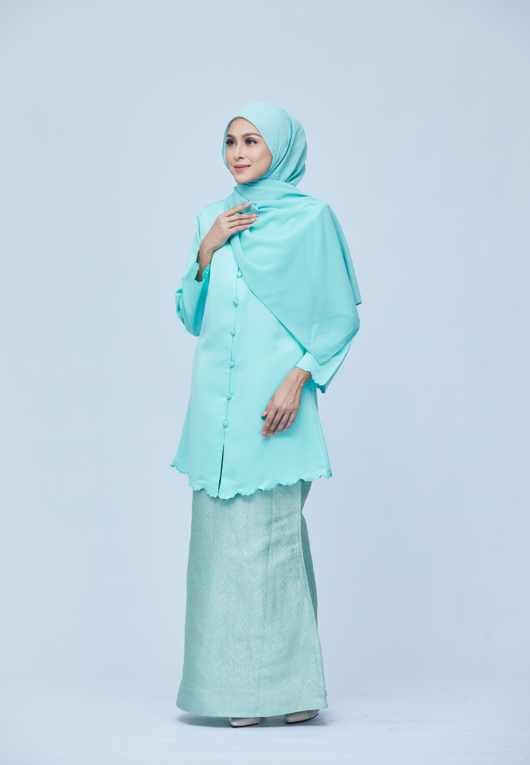 Gahara Kebaya Riau | Mint Green