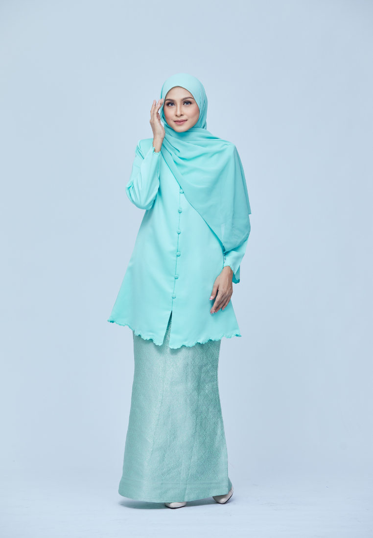 Gahara Kebaya Riau | Mint Green