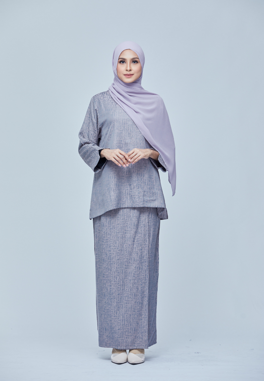 Rimbun Kurung Kedah V2.0 | Dusty Purple