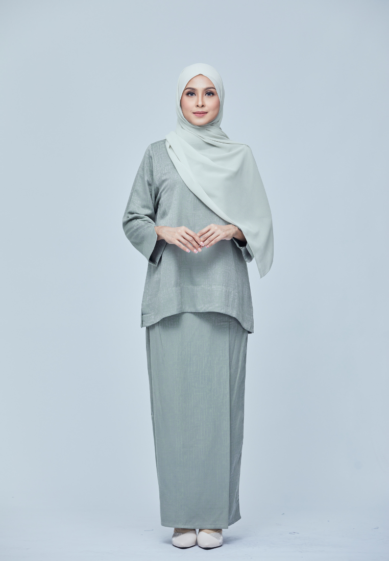 Rimbun Kurung Kedah V2.0 | Sage Green