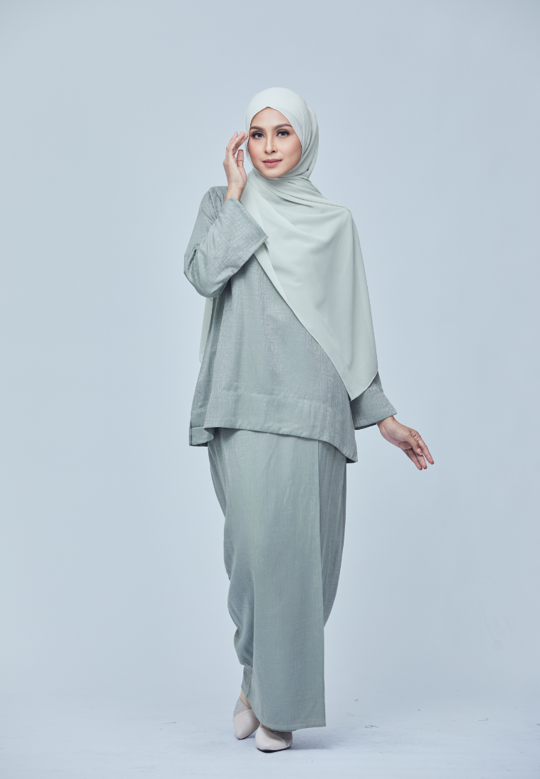 Rimbun Kurung Kedah V2.0 | Sage Green