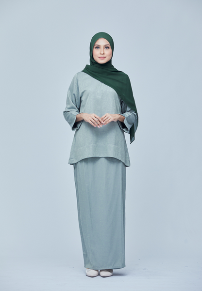 Rimbun Kurung Kedah V2.0 | Light Green