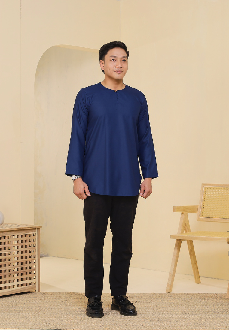 Kurta Rashiq | Navy Blue