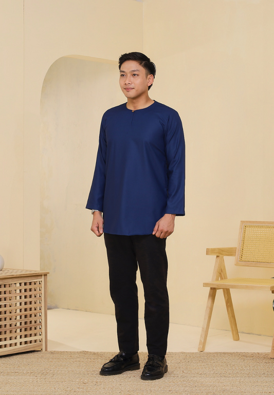 Kurta Rashiq | Navy Blue