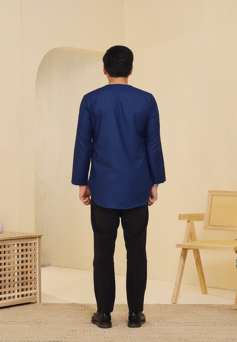 Kurta Rashiq | Navy Blue