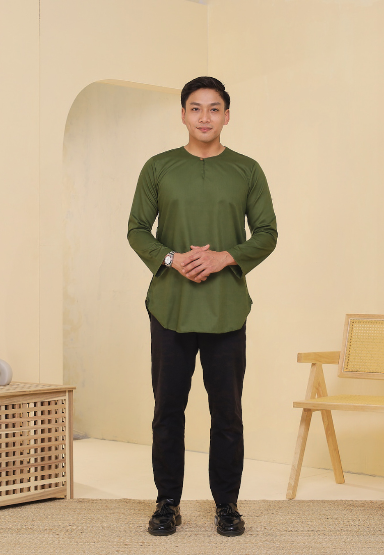 Kurta Rashiq | Olive Green