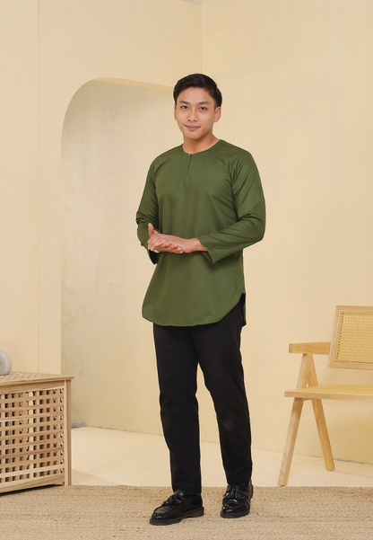 Kurta Rashiq | Olive Green