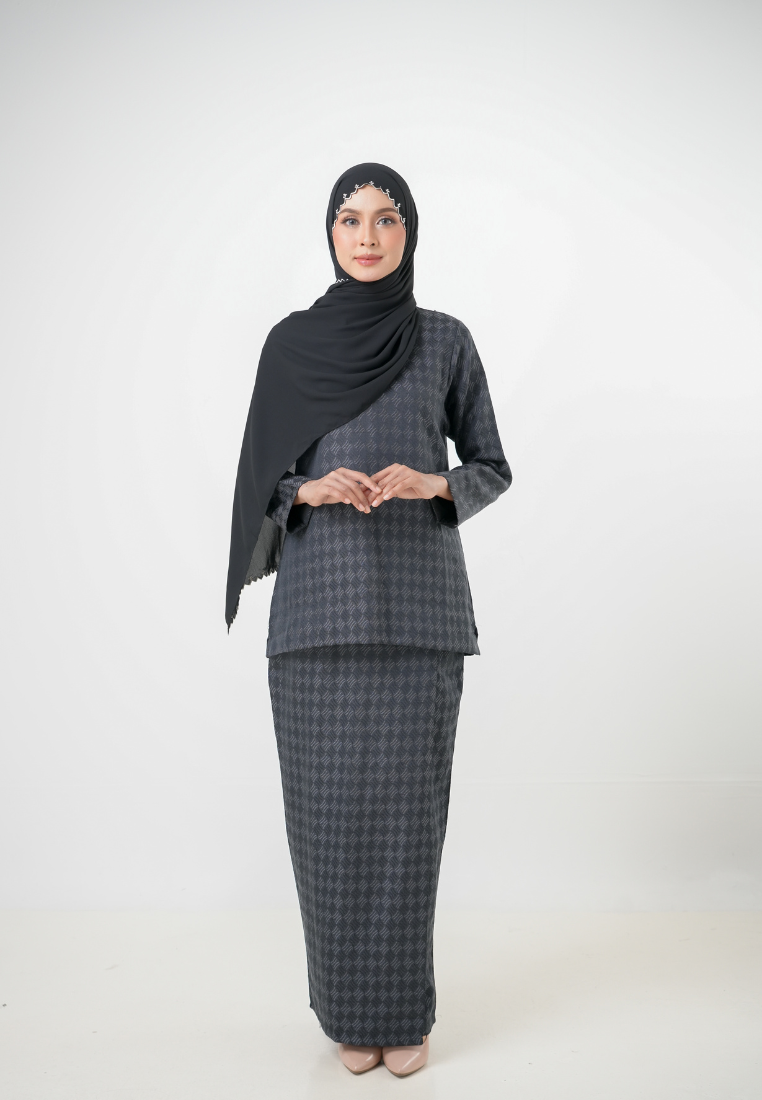 Rimbun Kurung Kedah | Black