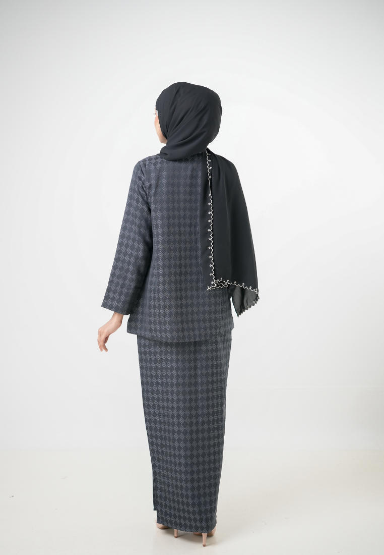 Rimbun Kurung Kedah | Black