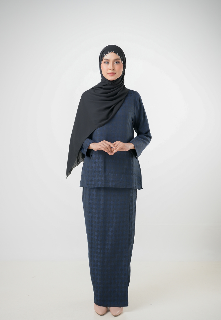 Rimbun Kurung Kedah | Dark Blue