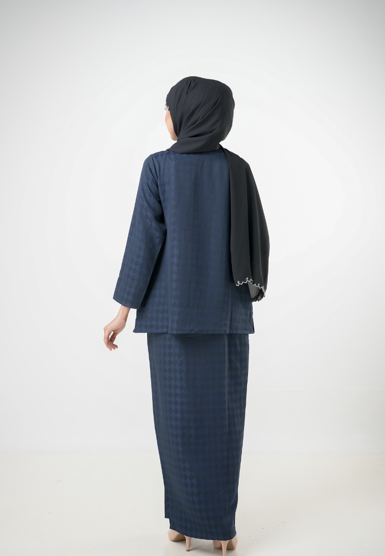 Rimbun Kurung Kedah | Dark Blue