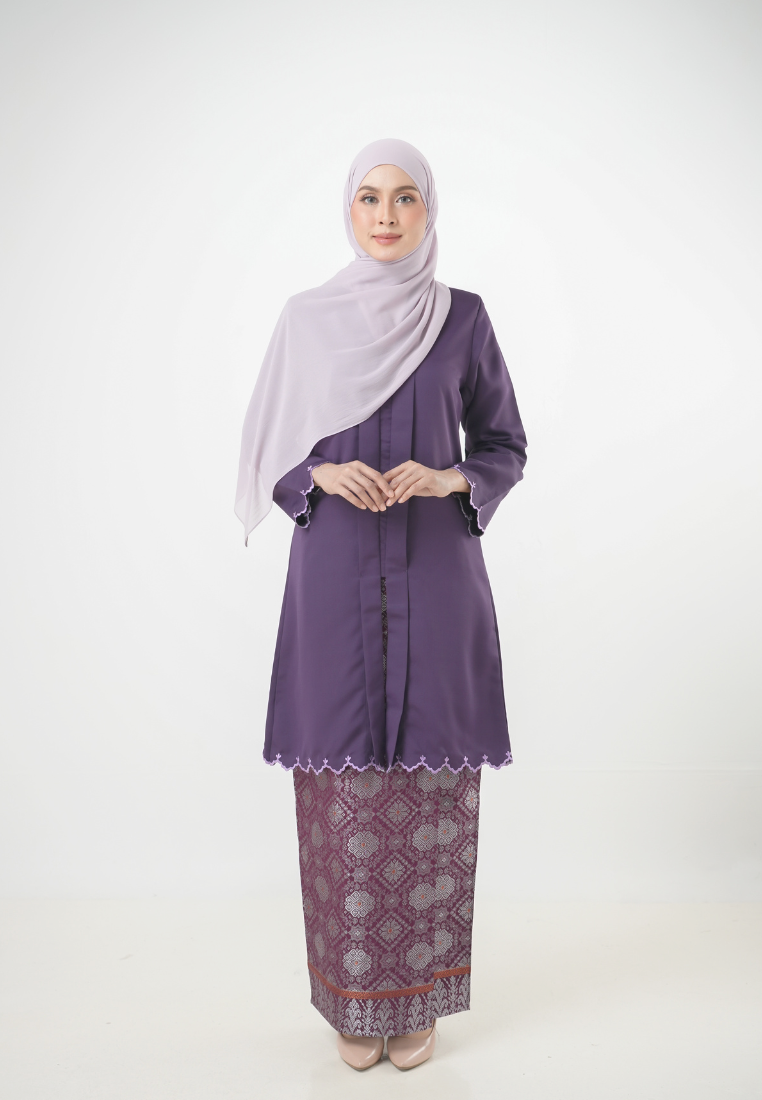 Nadine Kebaya Riau | Dark Purple