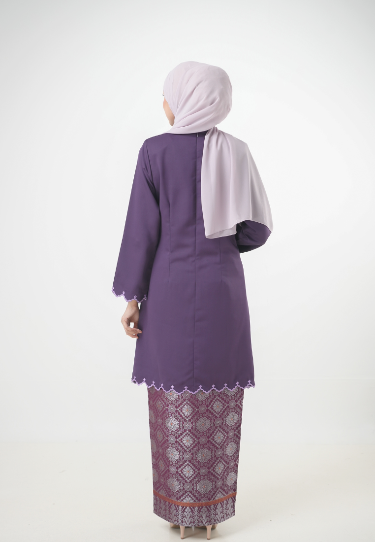 Nadine Kebaya Riau | Dark Purple