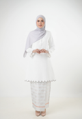 Sumayya Kurung Riau | White