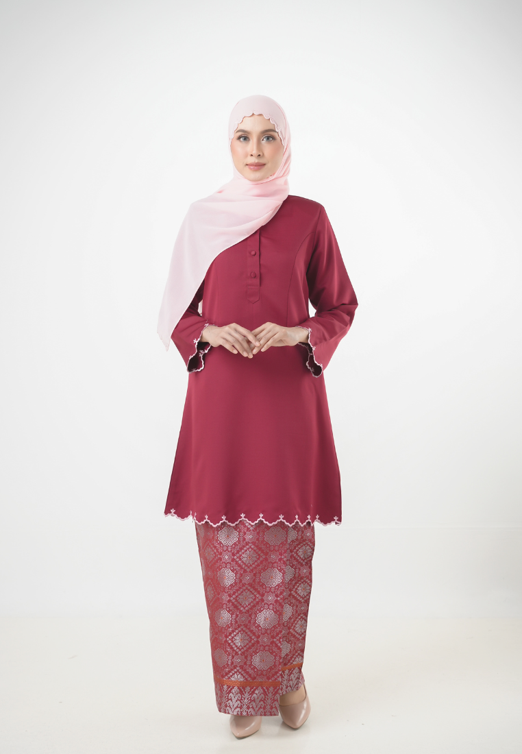 Sumayya Kurung Riau | Maroon