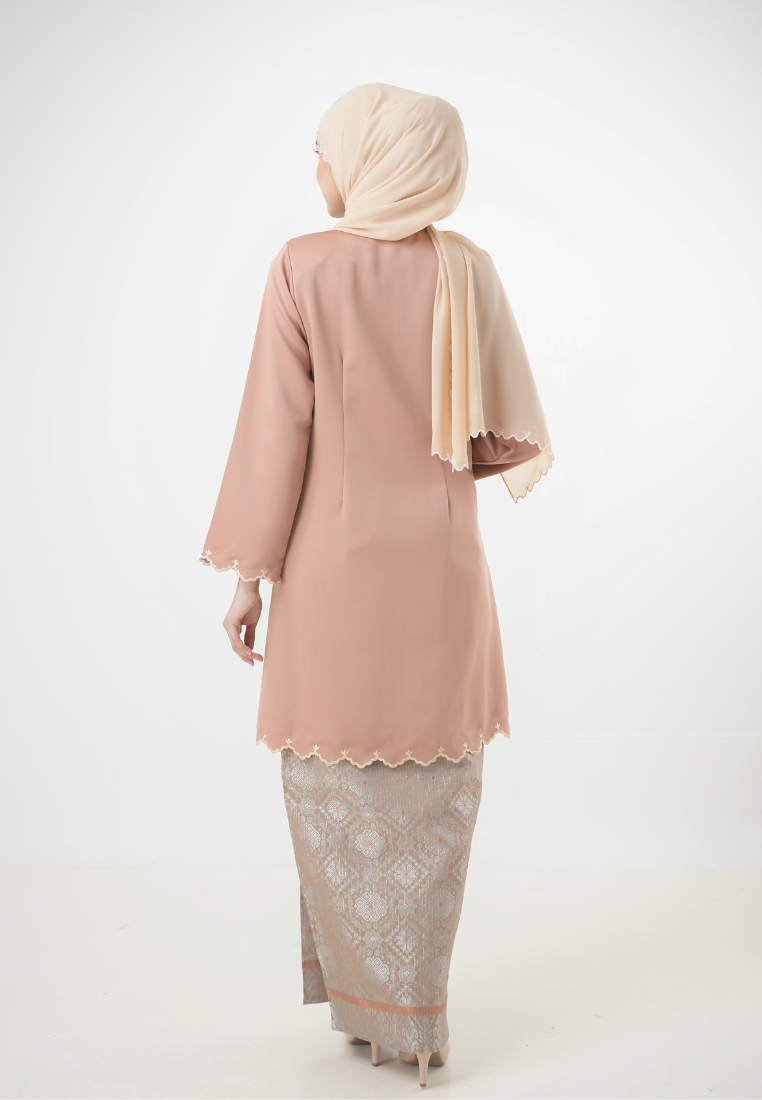 Sumayya Kurung Riau | Light Brown
