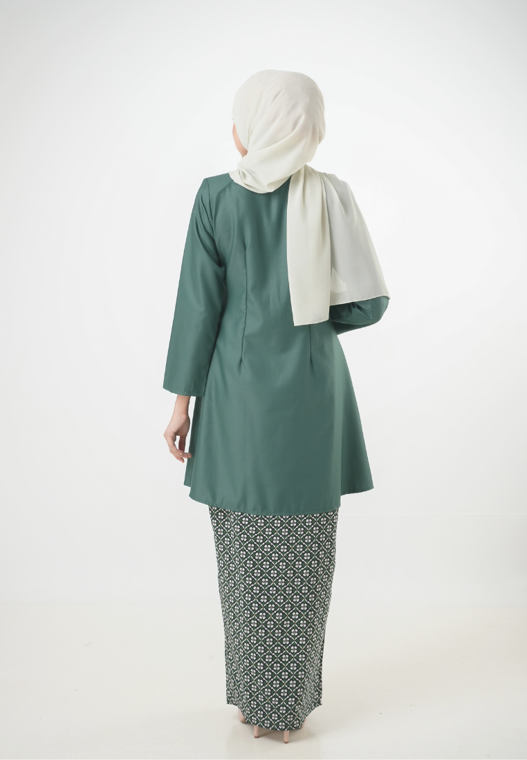 Melati Kurung Riau | Emerald Green