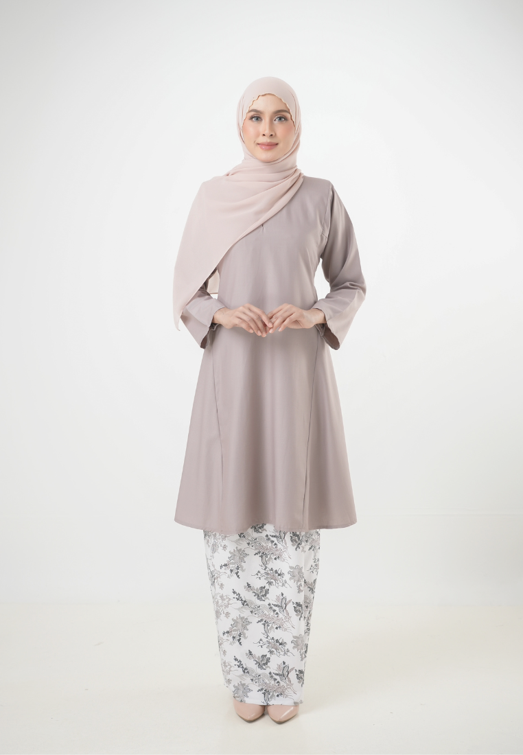 Camelia Kurung Kembang | Light Brown