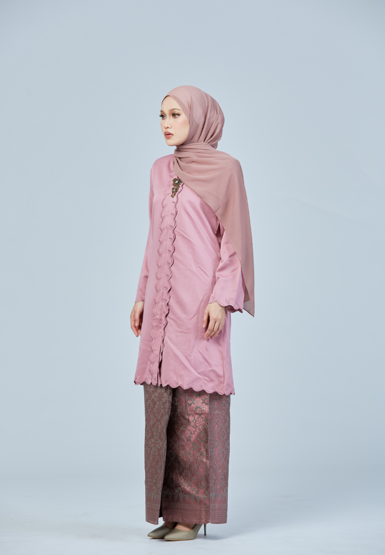 Kebaya Qadheeja | Dusty Pink