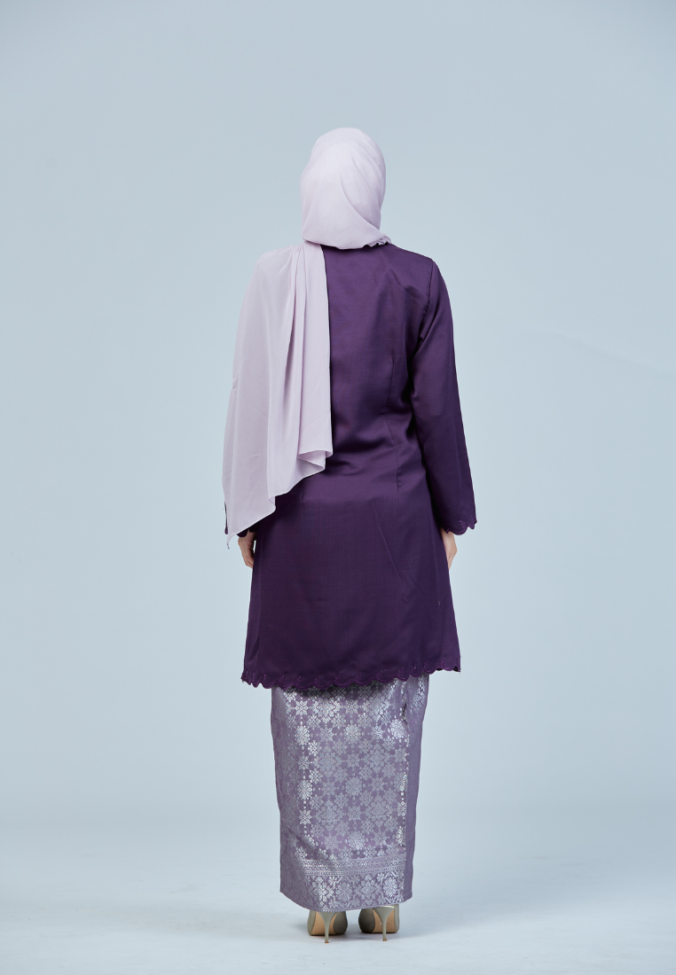 Kebaya Qadheeja | Dark Purple