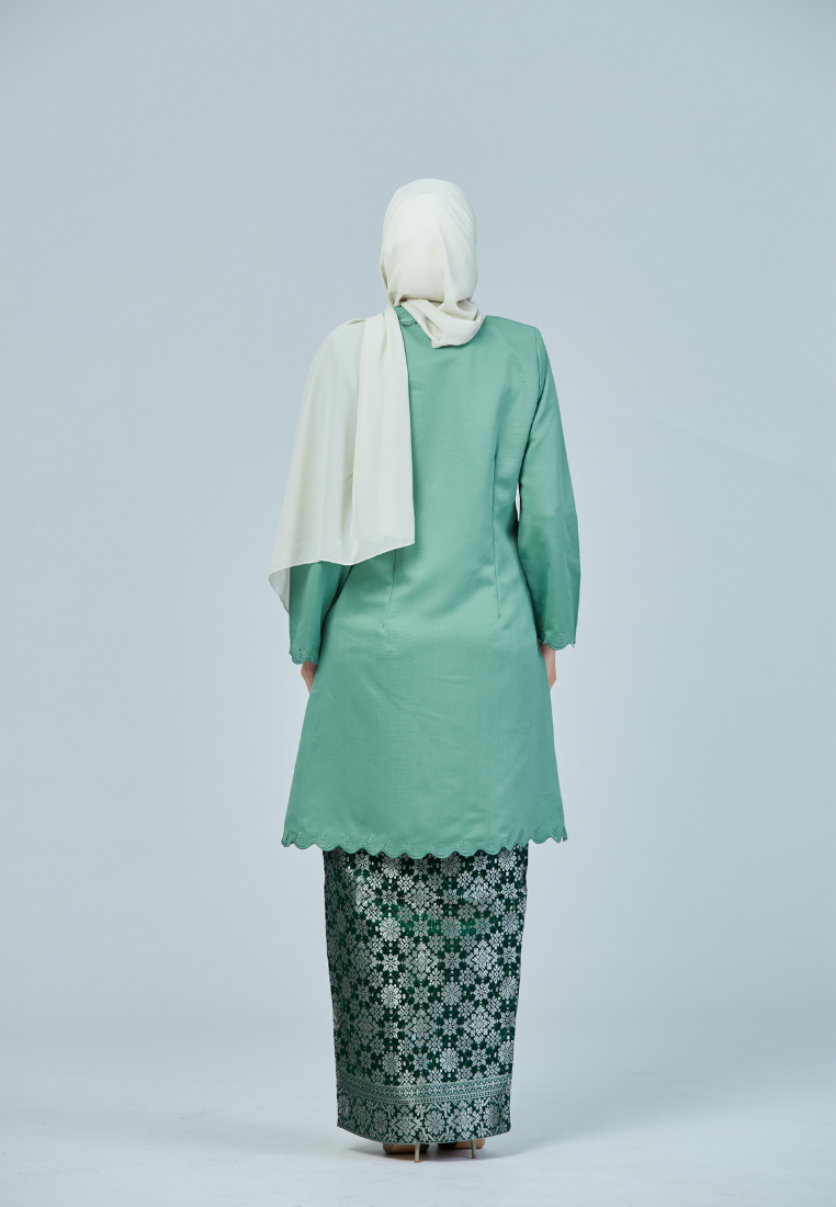 Kebaya Qadheeja | Mint Green