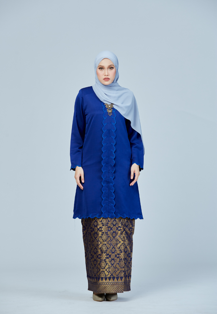 Kebaya Qadheeja | Royal Blue