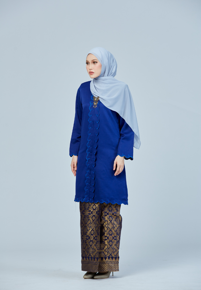 Kebaya Qadheeja | Royal Blue