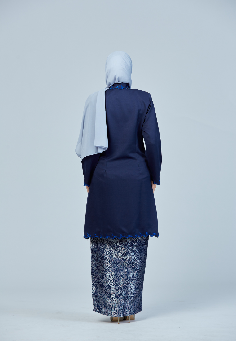 Kebaya Qadheeja | Dark Blue