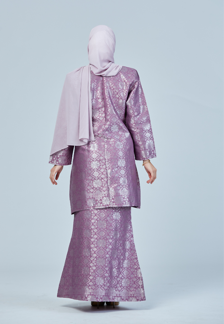 Kurung Songket Cenderawasih | Lilac