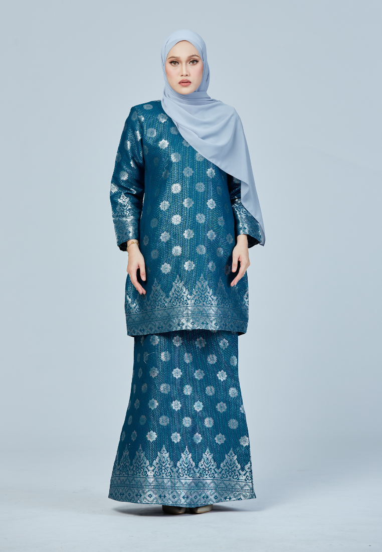Ameena Cenderawasih | Teal Blue