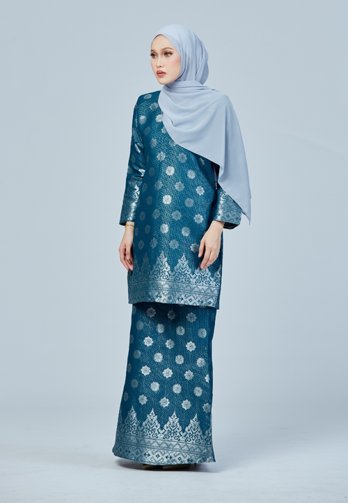 Ameena Cenderawasih | Teal Blue