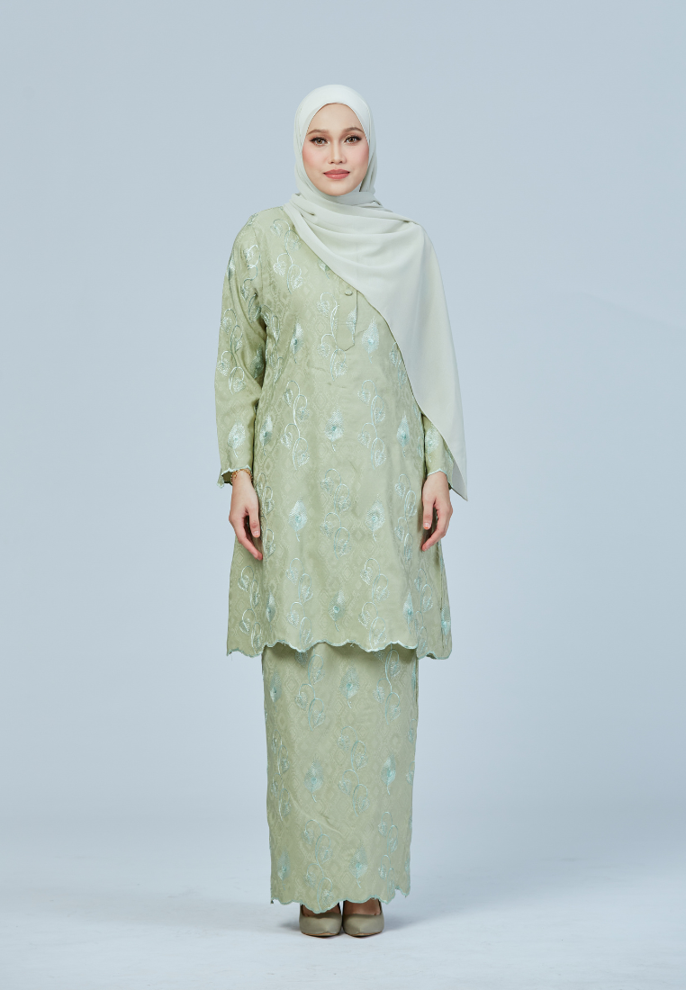 Kurung Rose | Sage Green