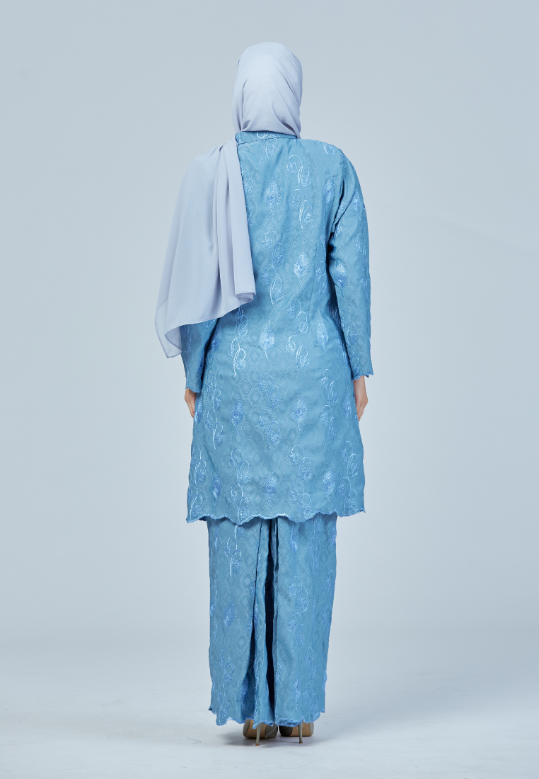 Kurung Rose | Light Blue