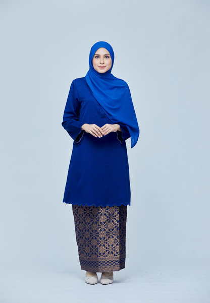 Sumayya Kurung Riau | Royal Blue