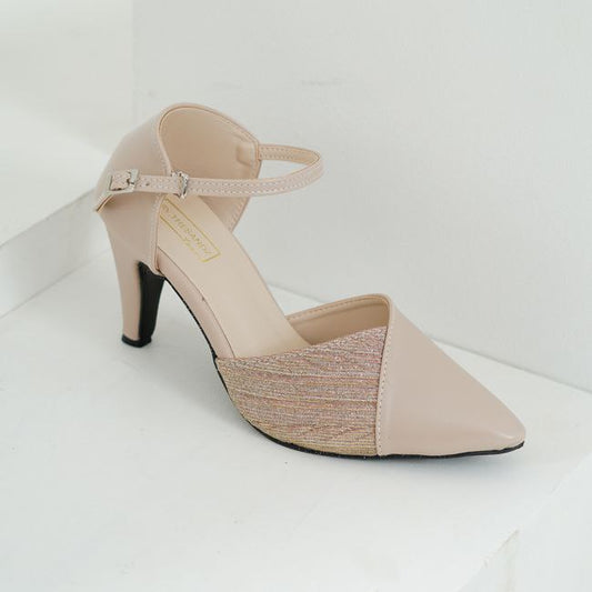 Bythesandzluxe X Sopan Warisan | Jayla Heels for Bride in Pink Blush