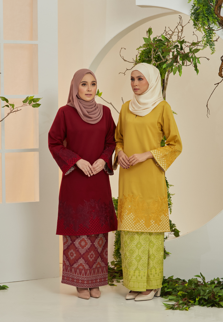 Kurung Gemersek | Emerald Green