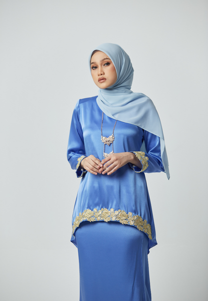 Kurung Moleq - Light Blue