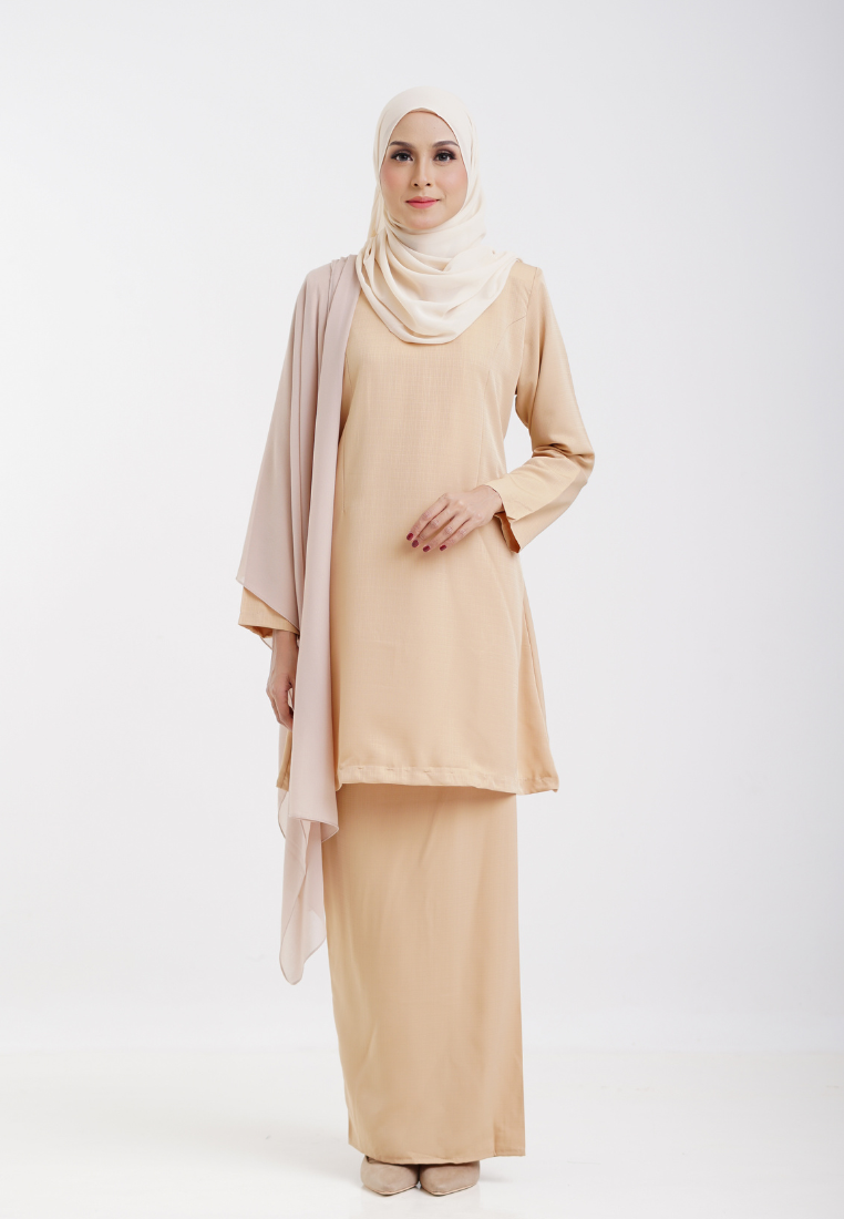 Kurung Embun - Beige