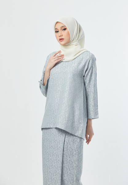 Khaleeda Kurung Kedah | Baby Blue