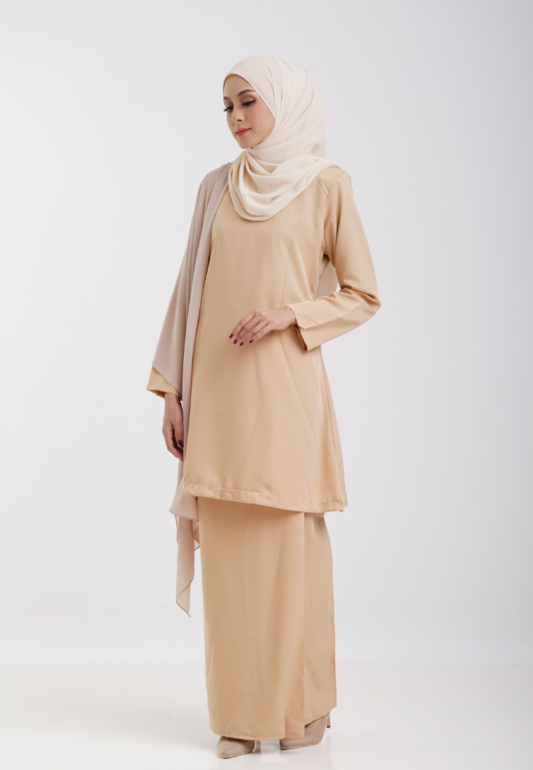 Kurung Embun - Beige