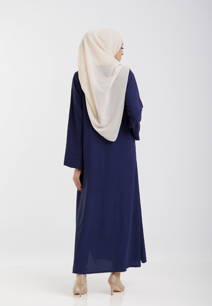 Ameena Caftan - Navy Blue