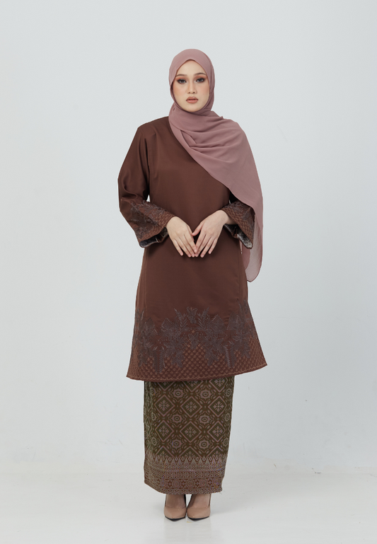 Kurung Gemersek | Dark Brown