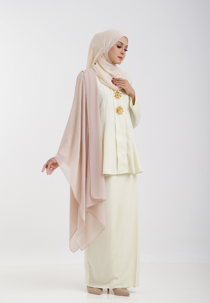 Kebaya Ratu - Light Yellow