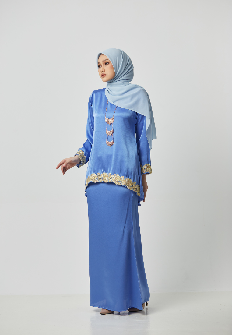 Kurung Moleq - Light Blue