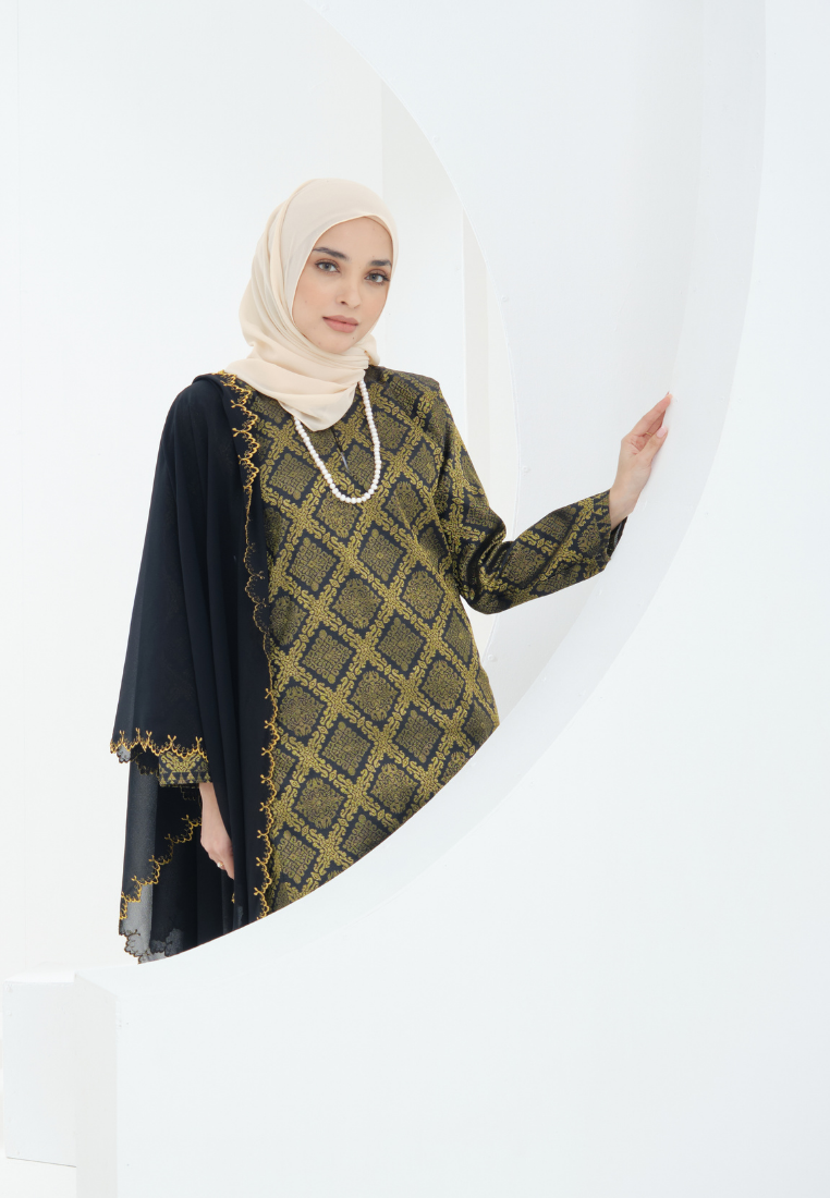 Songket Cenderawasih  - Black